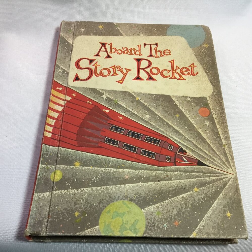 Aboard The Story Rocket ~ Hardcover by Floy Winks DeLancey & William J. Iverson